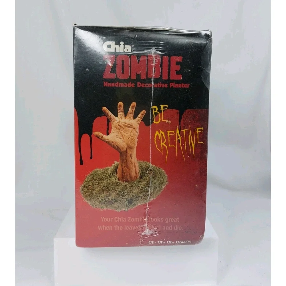 2014 Chia Pet Zombie Restless Arm Handmade Decorative Planter New‎ Sealed